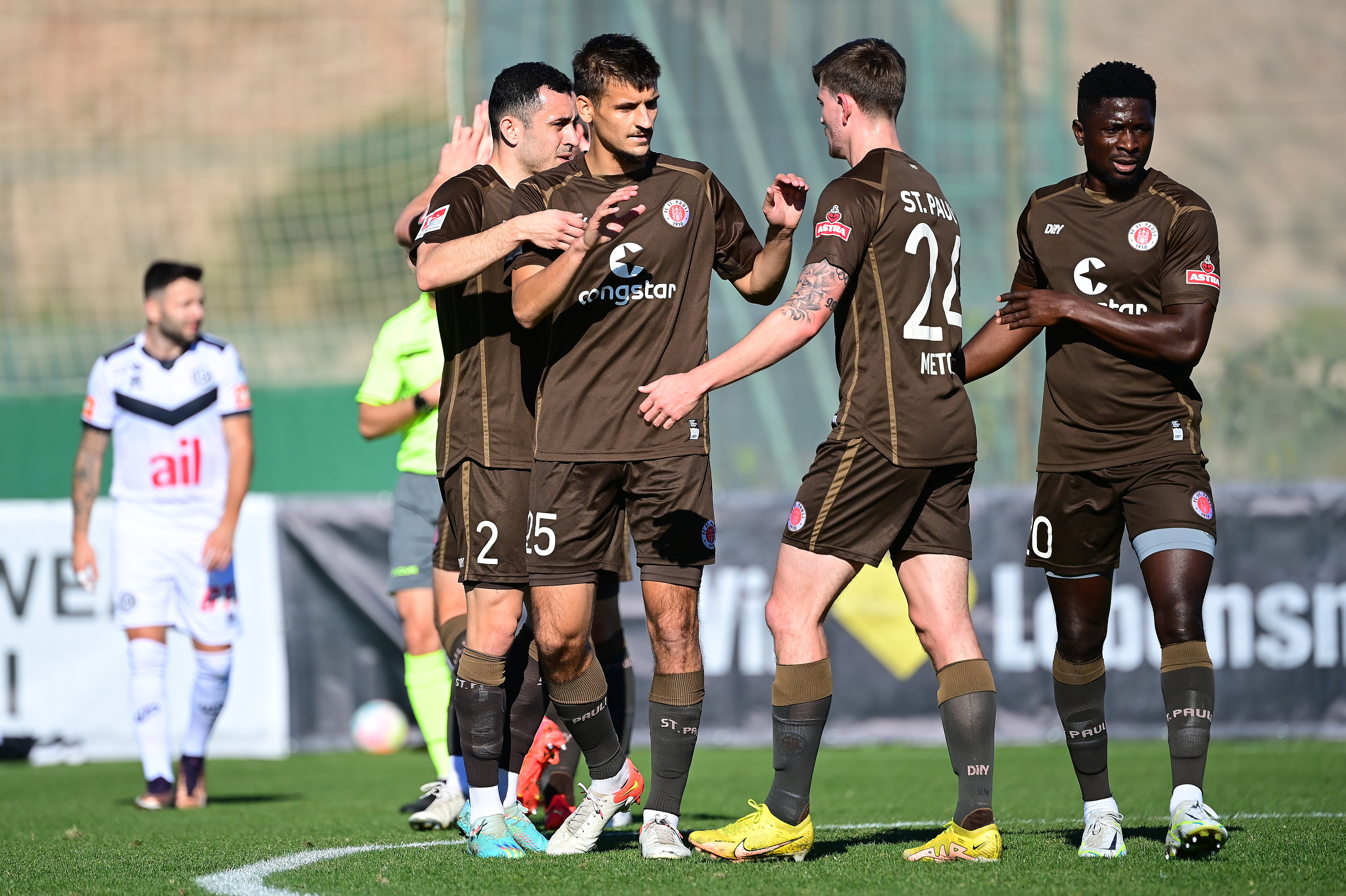 Adam Dźwigała scored twice in the 7-2 win against FC Lugano.