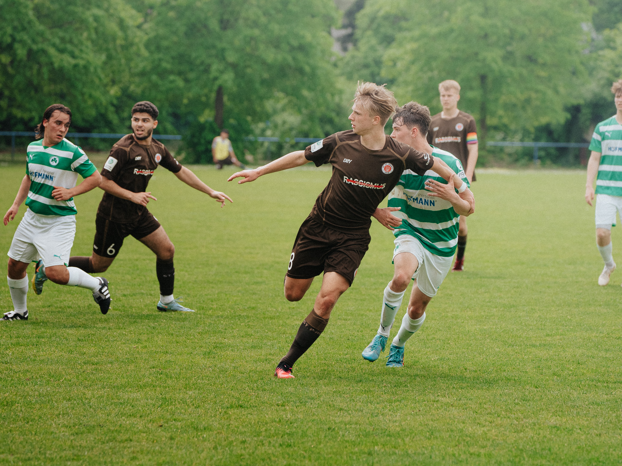 Über lange Strecken war es ein sehr ausgeglichenes Spiel der U17