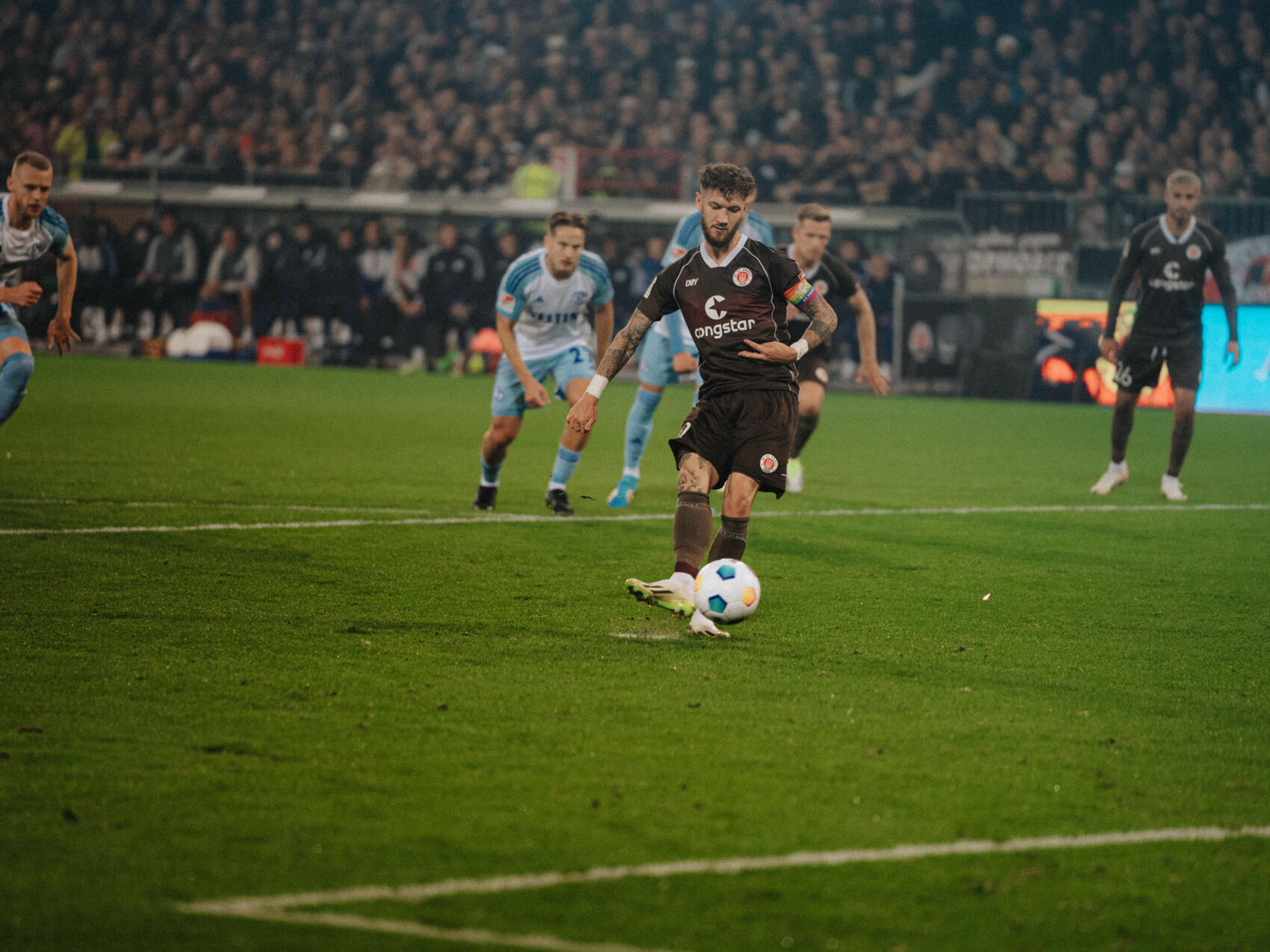 Captain Marcel Hartel opened the scoring from the penalty spot, but the lead was to last just eight minutes.