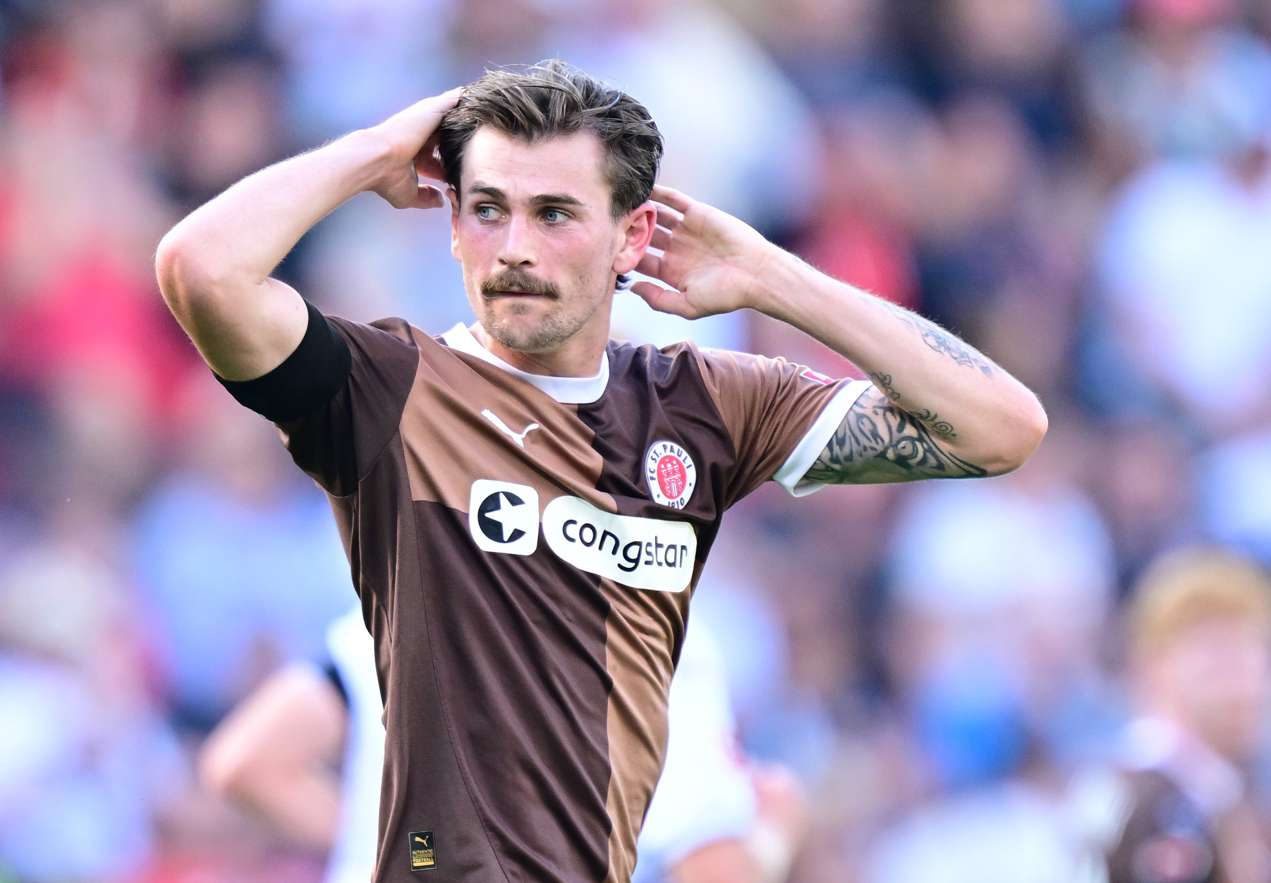 Connor Metcalfe twice had the chance to give FCSP the lead.