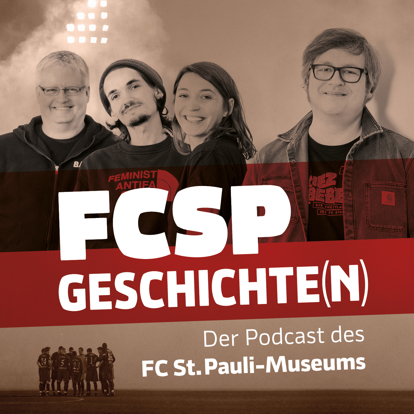 Ihr findet die „FCSP-Geschichte(n)“ kostenlos überall, wo es Podcasts gibt – einschließlich Youtube!