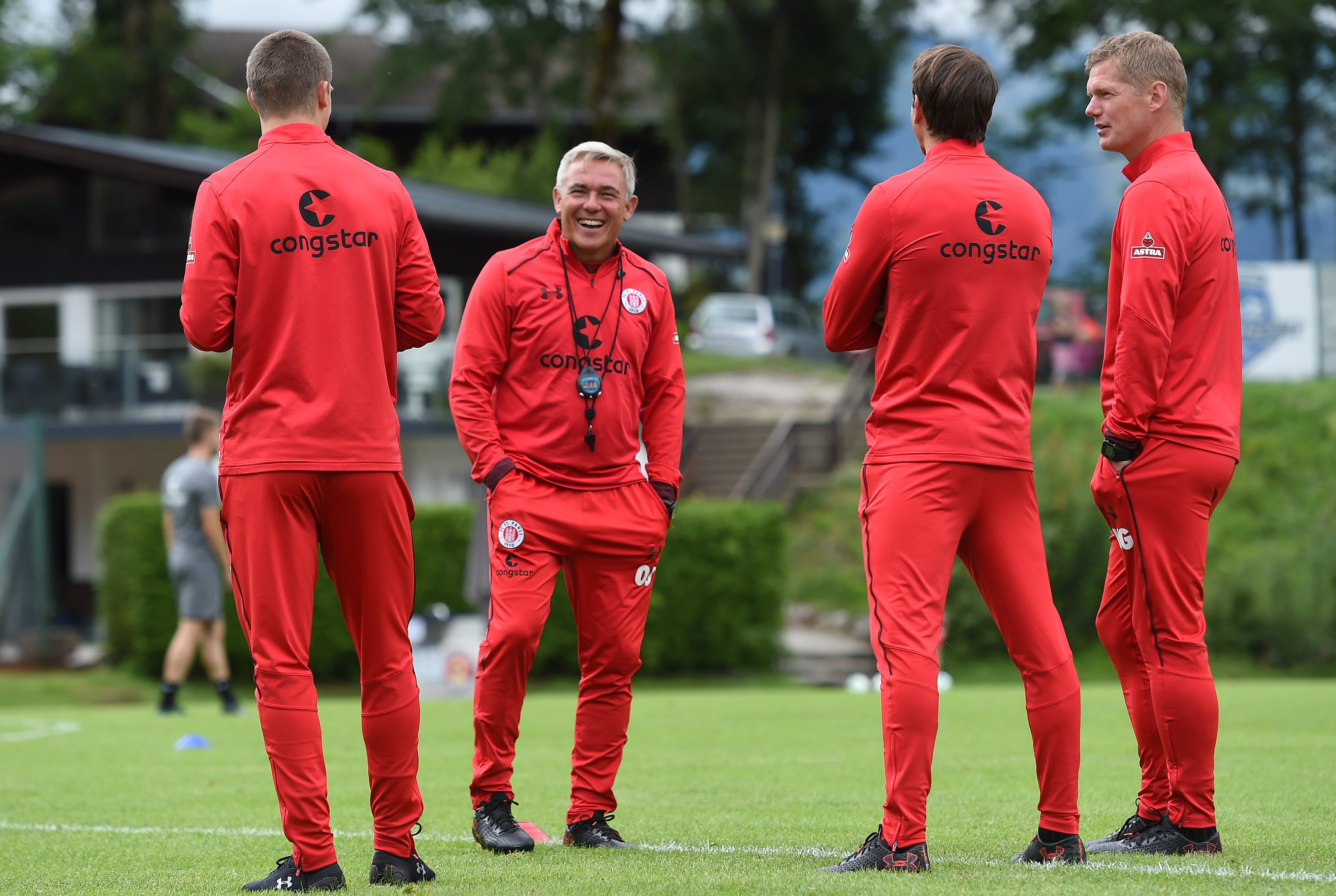 Olaf Jannsen and his coaching staff had plenty of fun in Maria Alm.