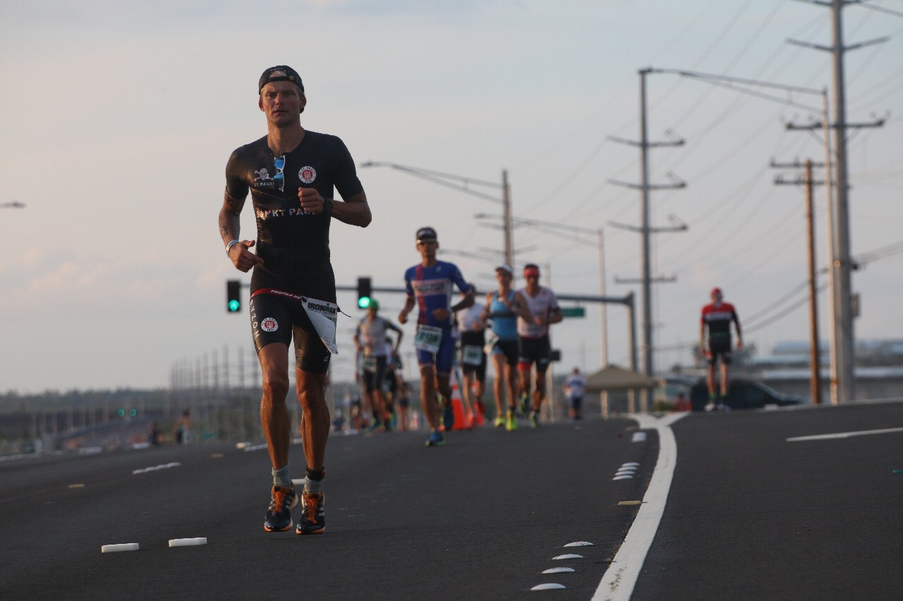 Thorsten Schröder während des Ironmans auf Hawaii