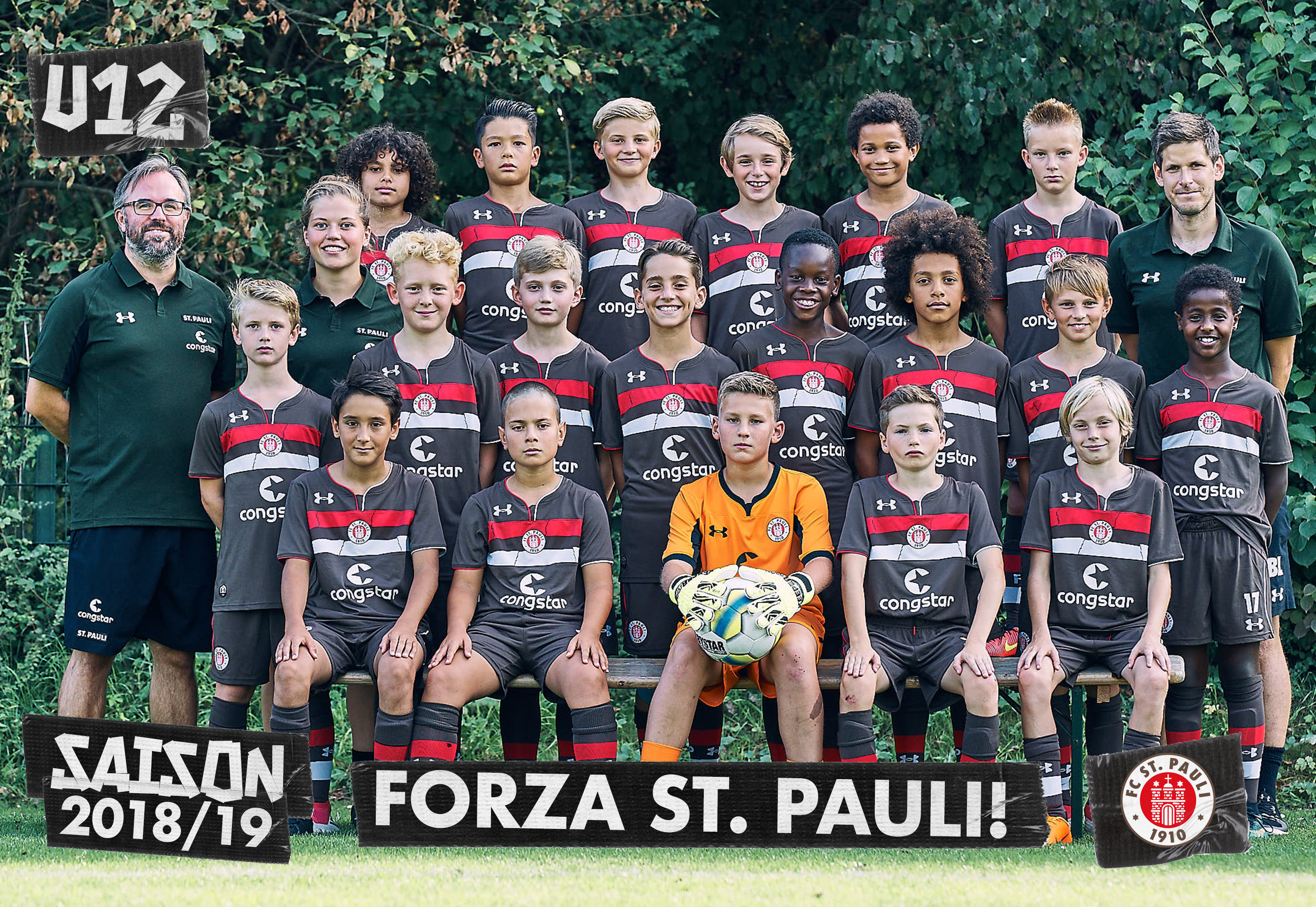 Die U12 des FC St. Pauli ist Hamburger Meister 2018/19