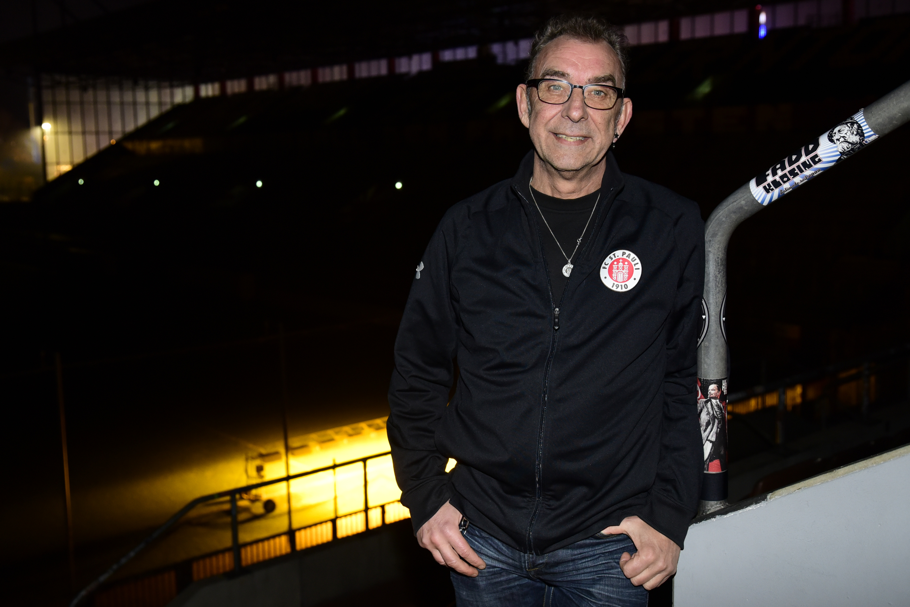 Roger Hasenbein (60), Straßensozialarbeiter, Vereinsmitglied seit 1998, Abteilung: Fußball-Herren, Aufsichtsratsmitglied seit 2007, aus Hamburg