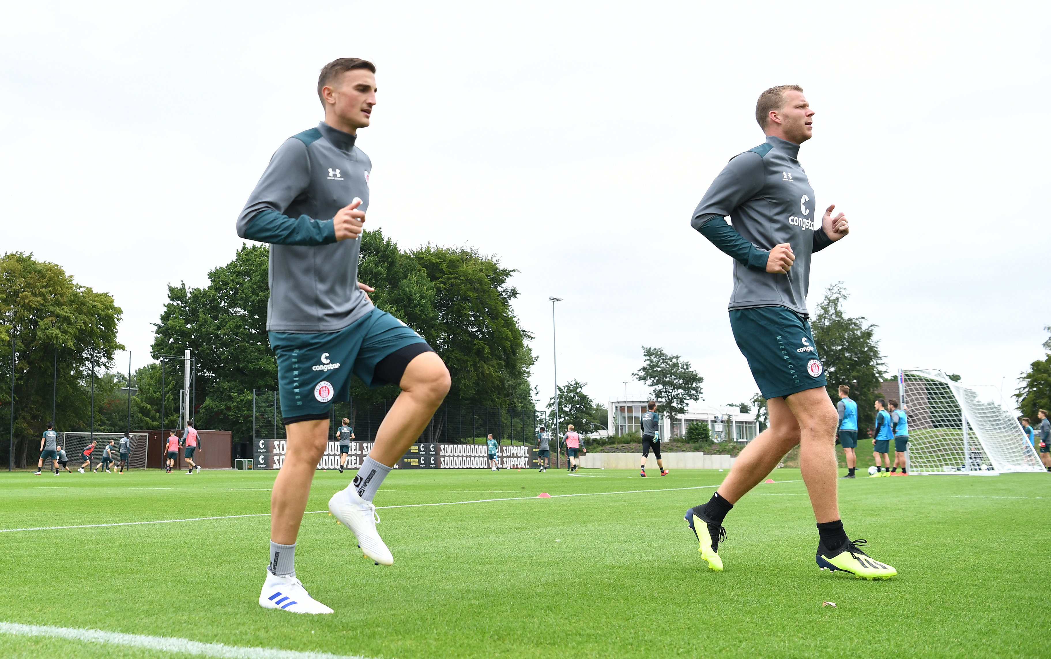 Lange schufteten Philipp Ziereis und Henk Veerman für ihr Comeback. Veerman hatte sich Mitte Dezember eine schwere Knieverletzung zugezogen, Ziereis erwischte es Mitte Januar.