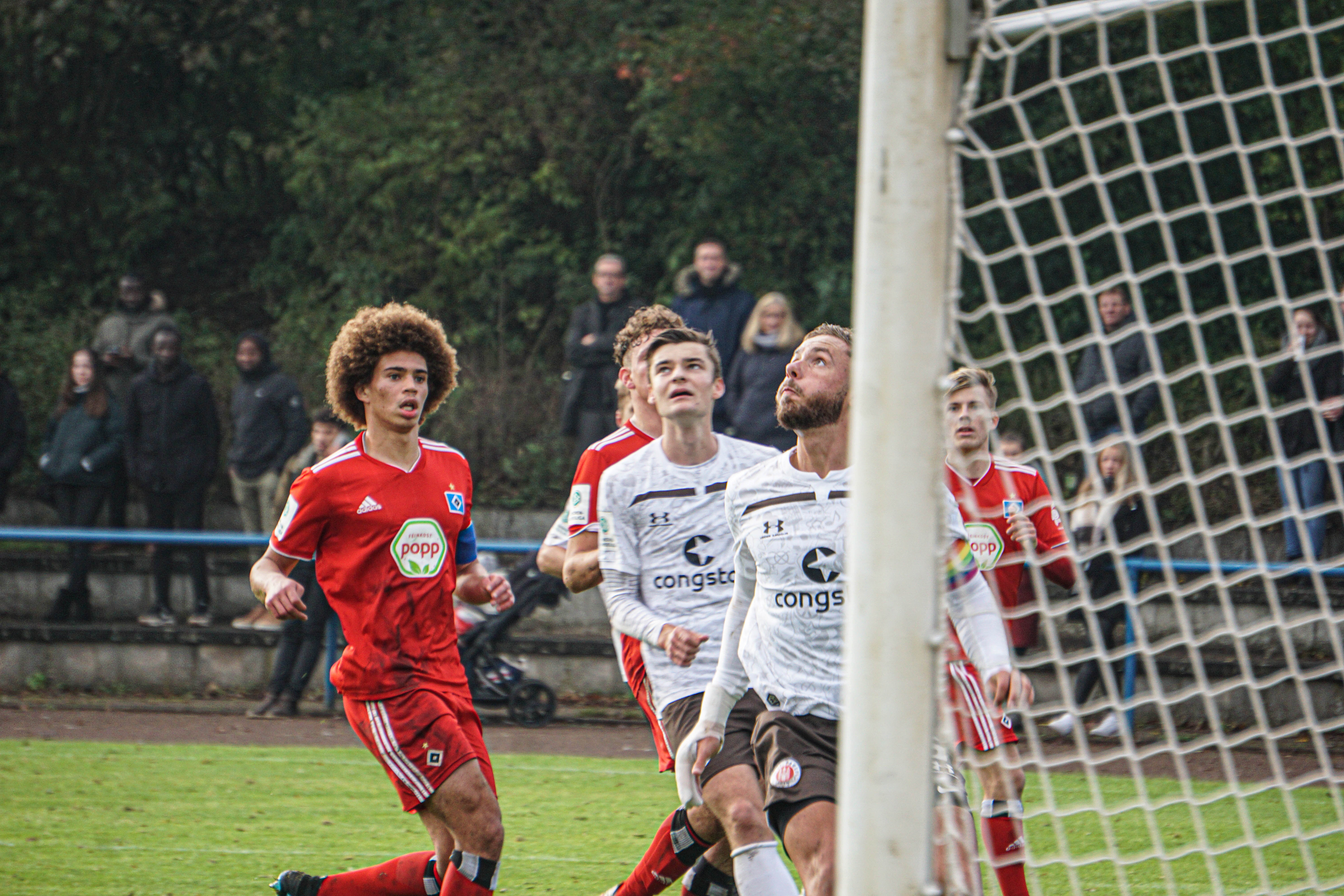 Der Blick geht nach oben: Franklin Weber, Maximilian Schütt & Co. wollen in Leipzig gewinnen