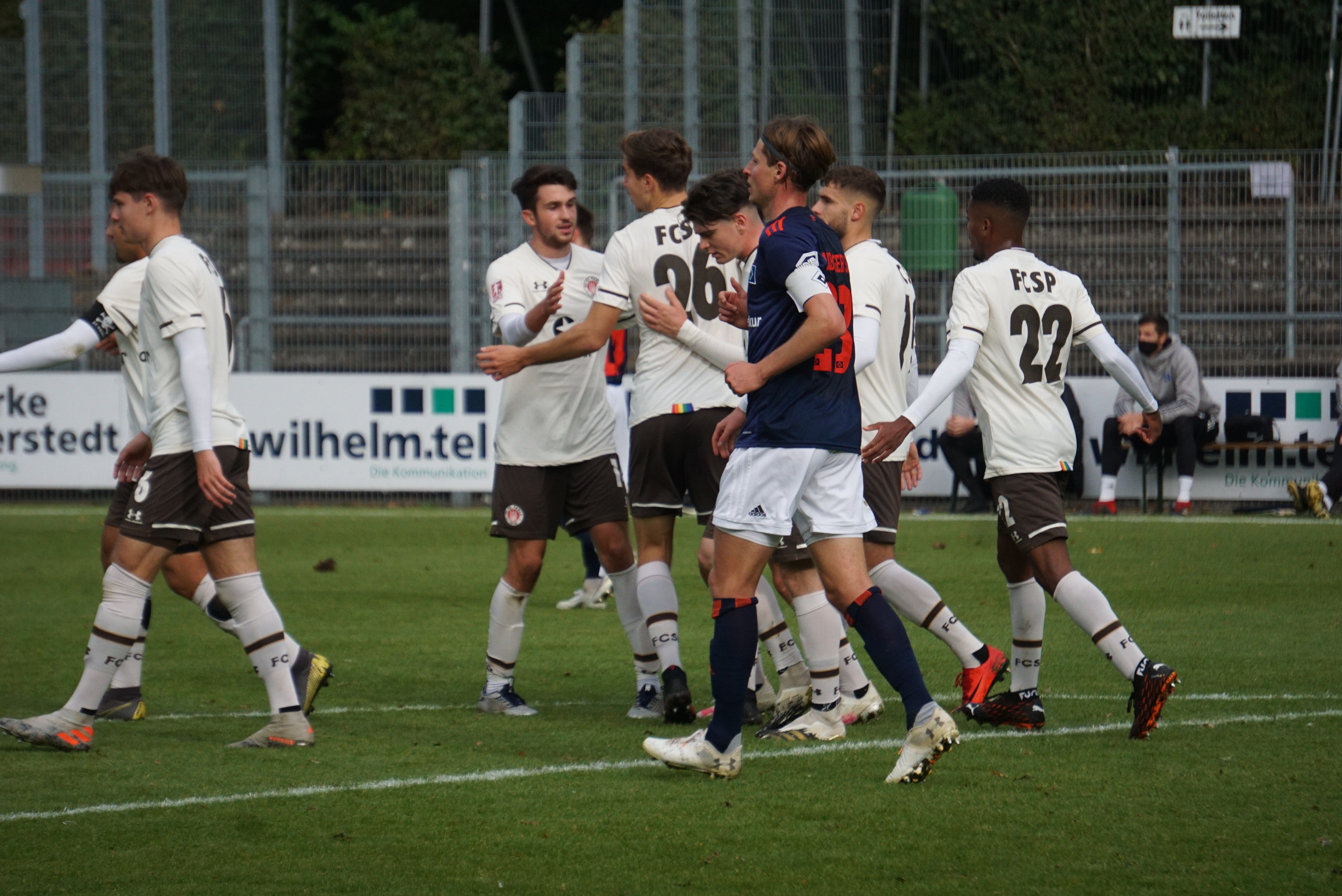 Die U23 befindet sich in guter Form. Zuletzt gab es ein 1:1-Unentschieden gegen die "Rothosen".